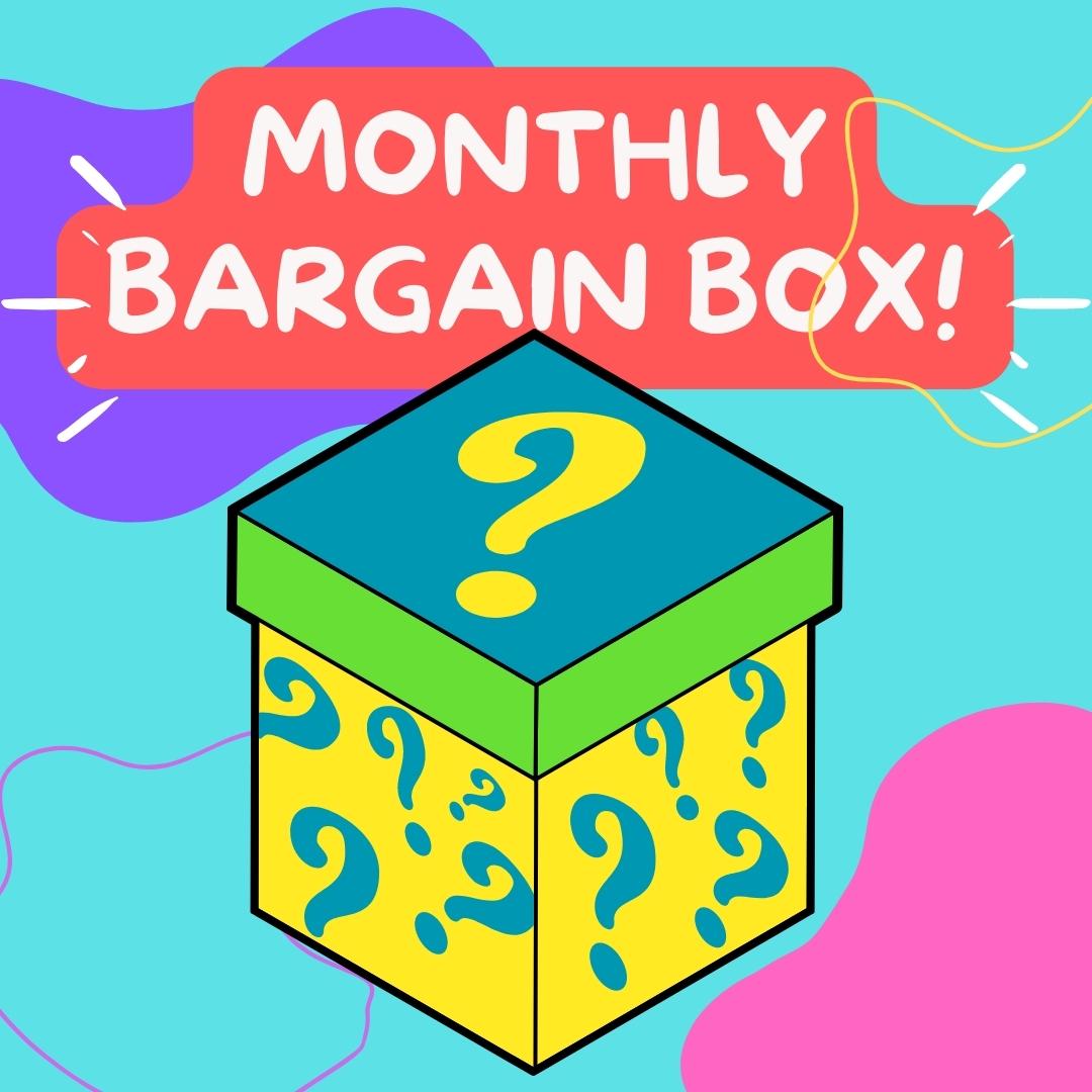 BARGAIN MONTHLY MYSTERY BOX! Bath Buddies