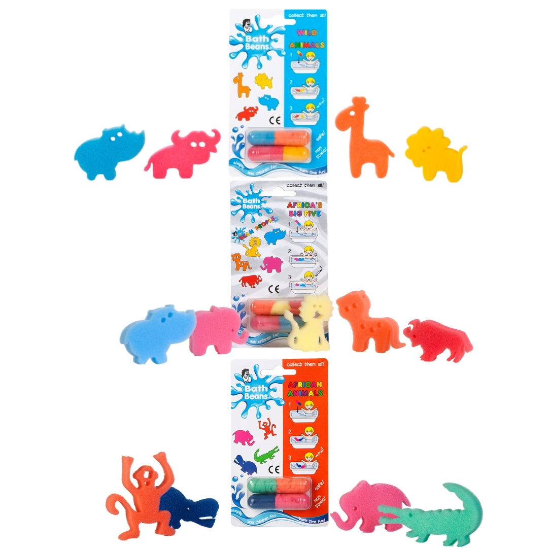 Animal Bath Beans bundle
