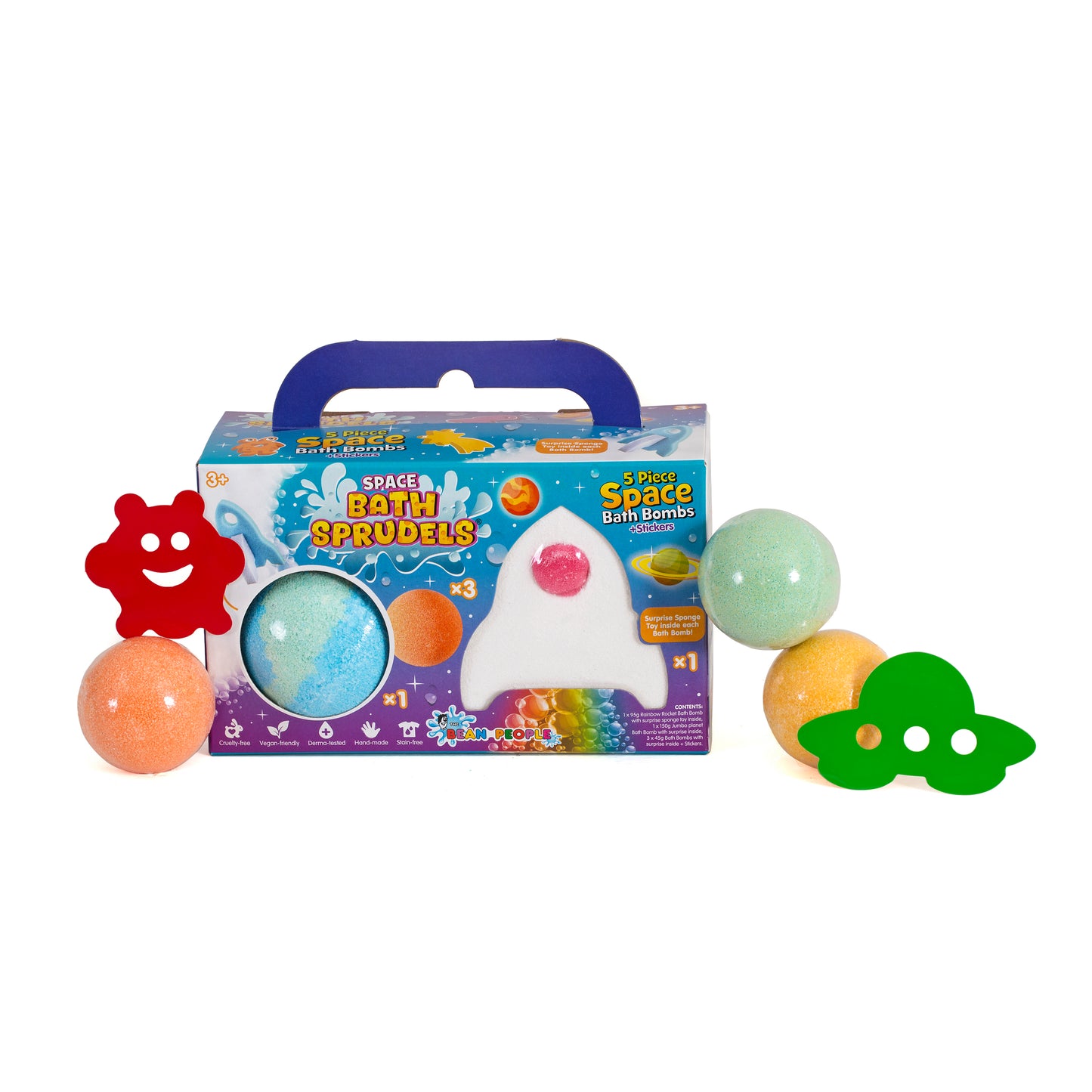 SPACE Pack | 5 piece Kids Bath Bomb Pack *NEW PRODUCT*