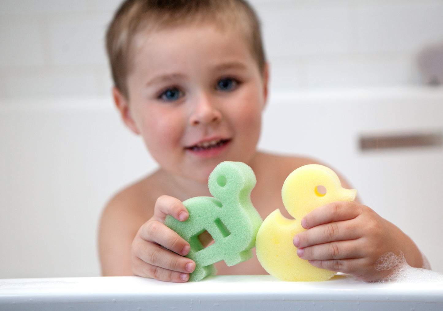Kids bath time with Bath Buddies bath bombs