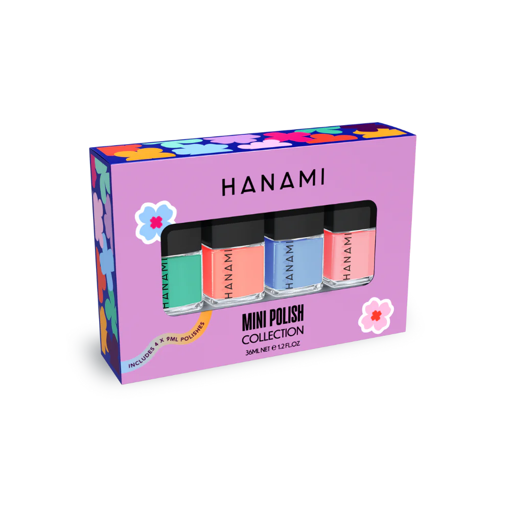 Hanami Nail Polish | Voyage mini pack 4 x 9ml
