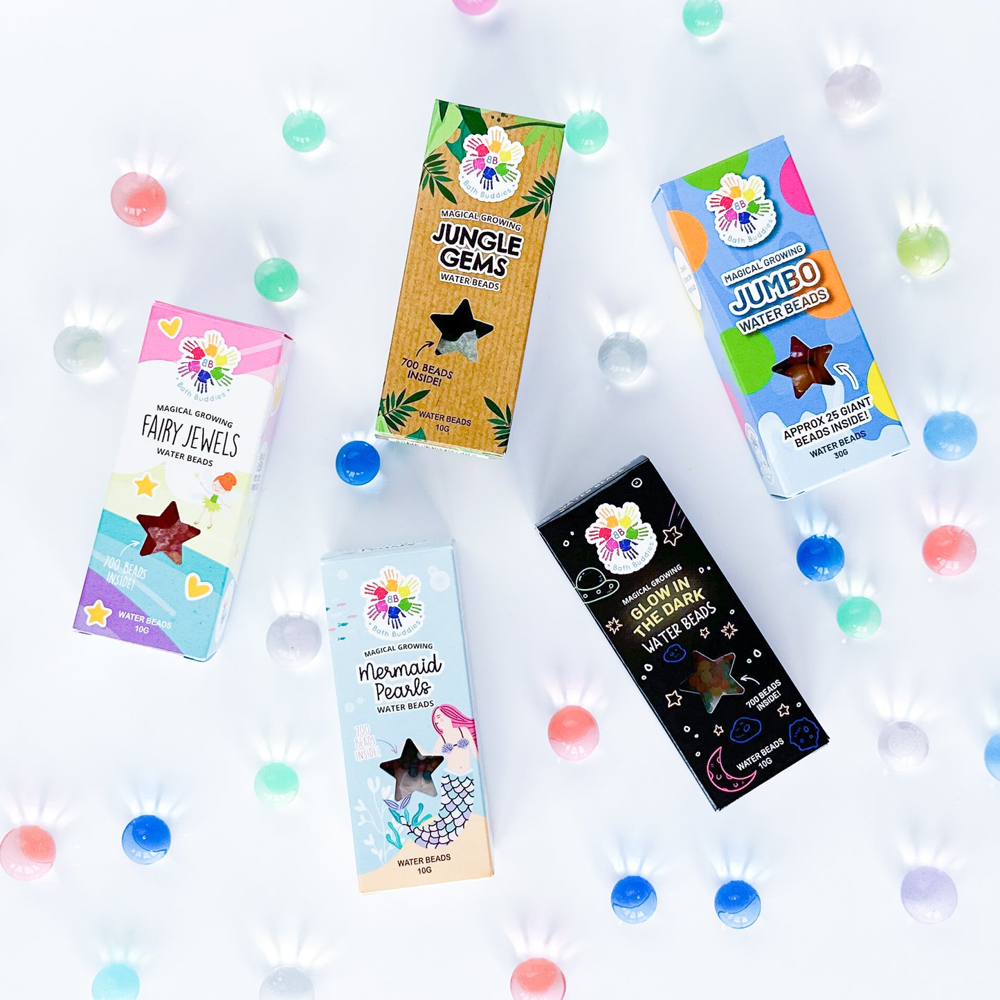 Bundle | Water Beads | Full set of 5 Boxes