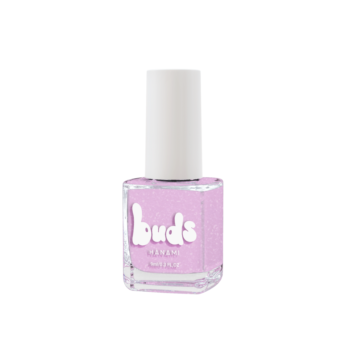Potion pastel purple Buds kids nail polish bottle