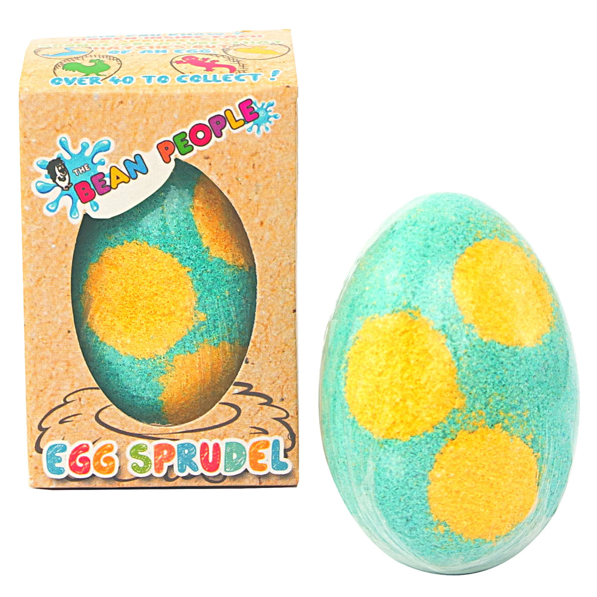 Turquoise Dino Egg Bath Bomb Sprudel