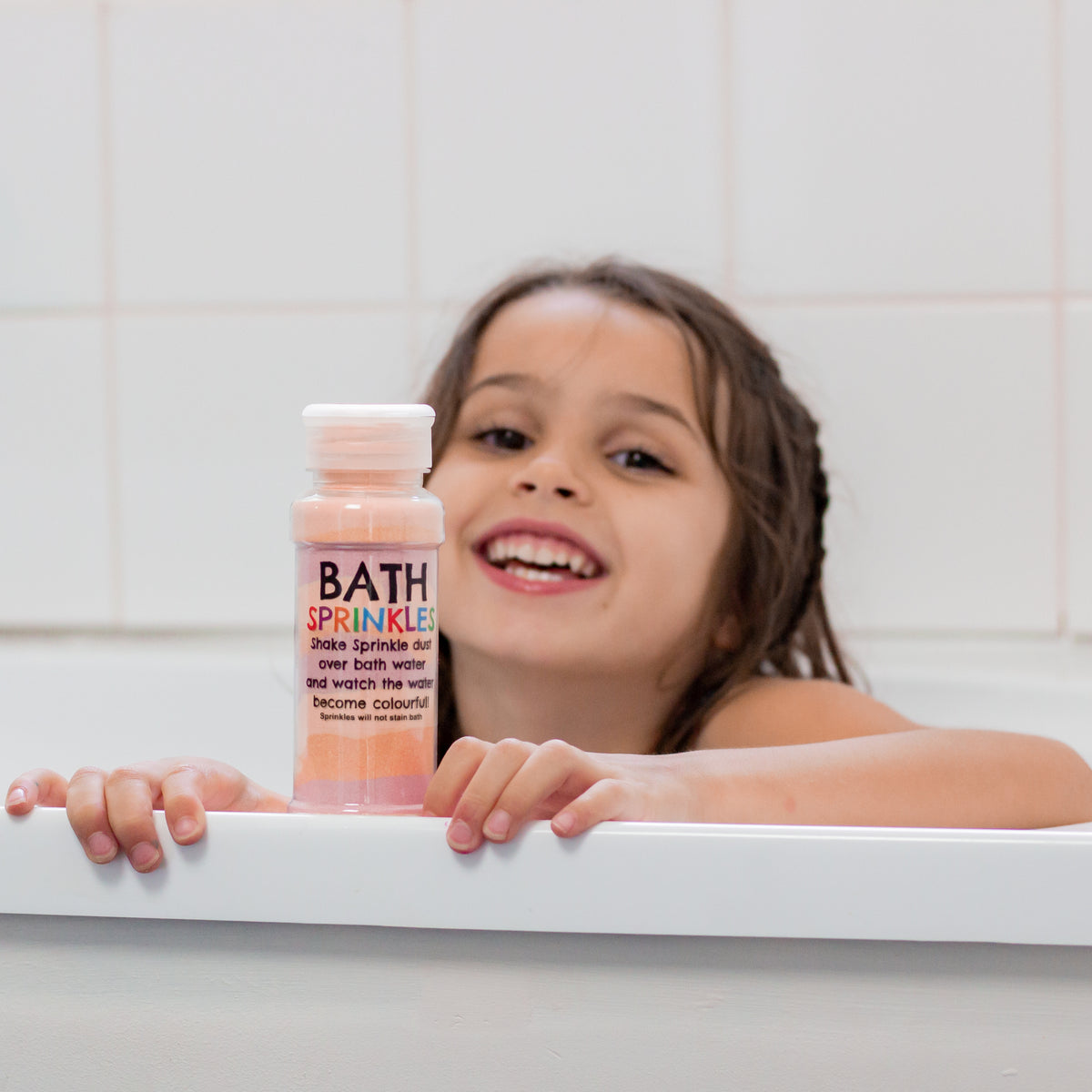 Bath Sprinkles colour play in the bath