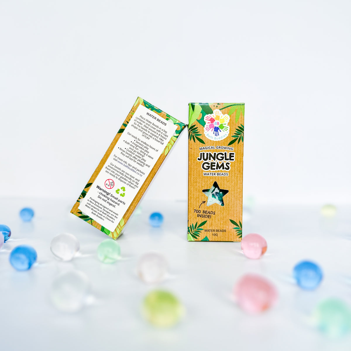 Jungle Gems water beads for sensory play