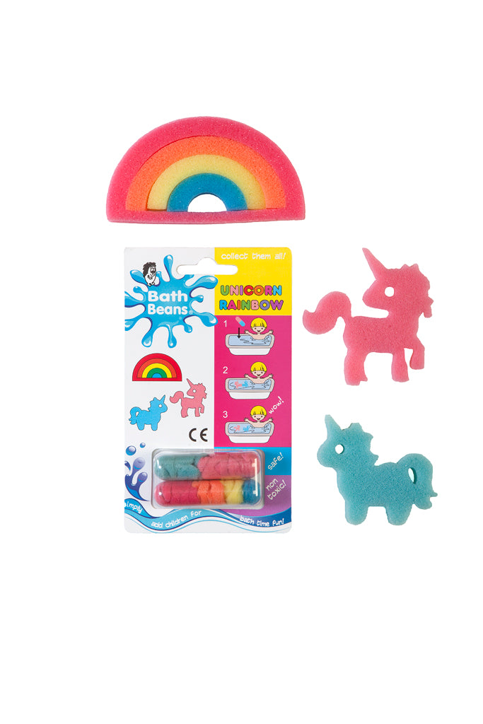 Unicorn Rainbow Bath Beans pack