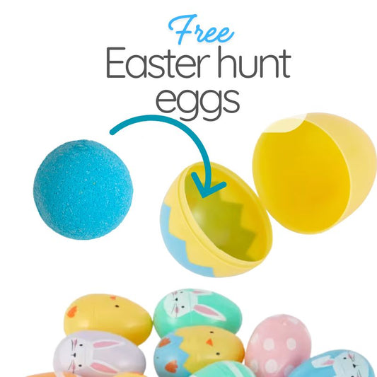 6 Pack Easter Special - FREE Hollow Hunt Eggs!