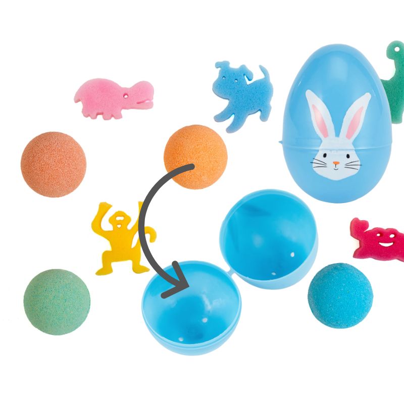 Kids Bath Bomb Sprudels® | 6 Pack - FREE EASTER HUNT EGGS!