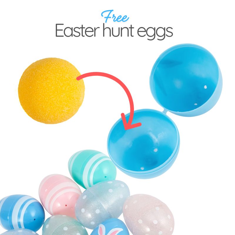 Kids Bath Bomb Sprudels® | 6 Pack - FREE EASTER HUNT EGGS!