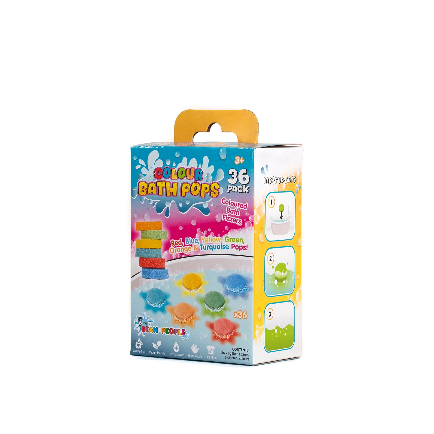 Colour Bath Pops | 36 fizzy tabs *NEW PRODUCT*