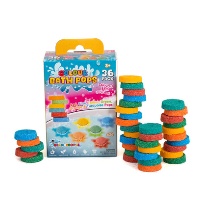 Colour Bath Pops | 36 fizzy tabs *NEW PRODUCT*
