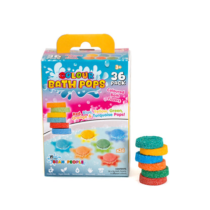 Colour Bath Pops | 36 fizzy tabs *NEW PRODUCT*