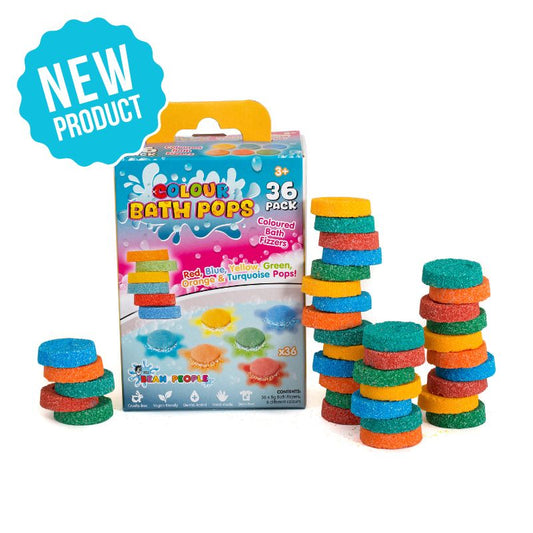 Colour Bath Pops | 36 fizzy tabs *NEW PRODUCT*