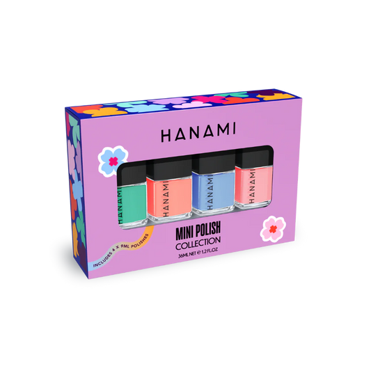 Hanami Nail Polish | Voyage mini pack 4 x 9ml