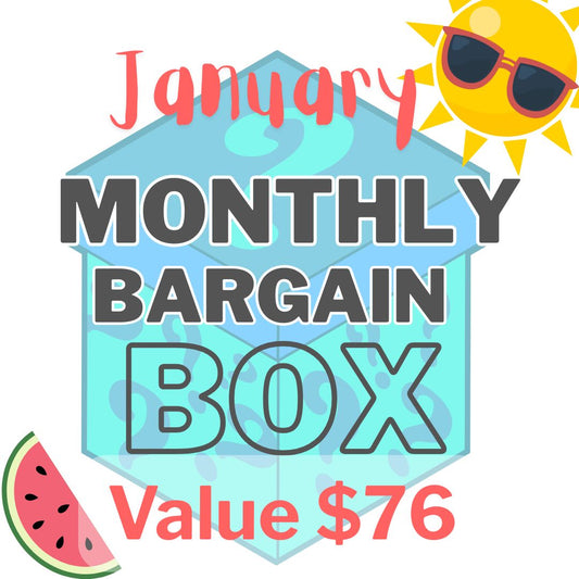 Monthly Bargain Box
