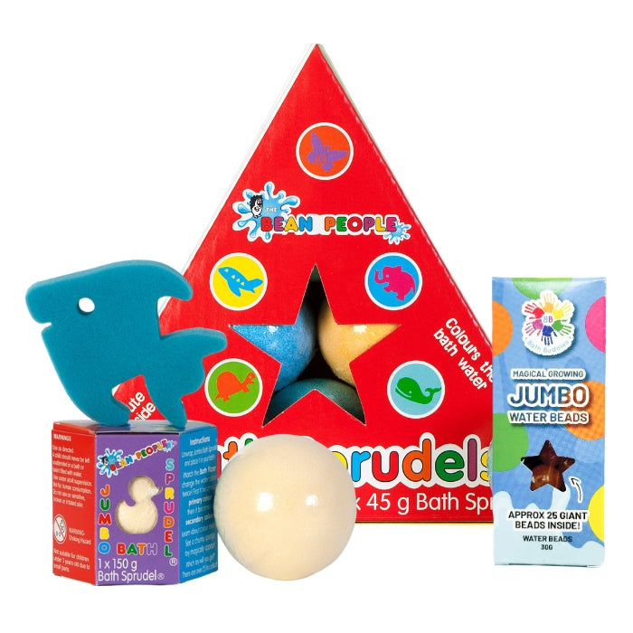 Bundle |  6 pack Kids Bath Bombs, JUMBO Sprudel®, and JUMBO Water Beads