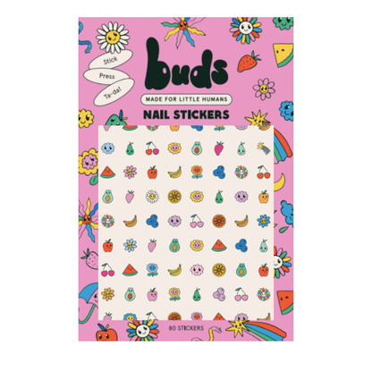 Nail Stickers pack of 80 - Fancy Fruits
