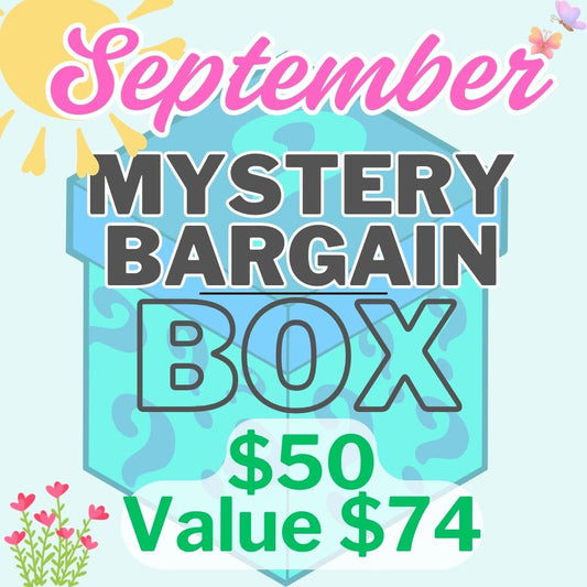 Monthly Mystery Bargain Box!