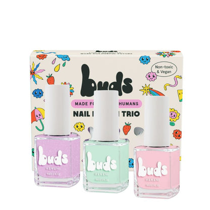 Easter Buds Pastels Trio Kids Nail Polish - FREE Bunny Bag!